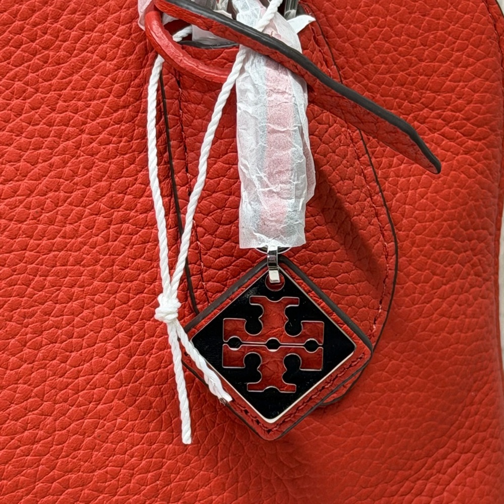 Tory Burch Mini Swing‎ Bag in Poppy Red - Picture 11 of 13